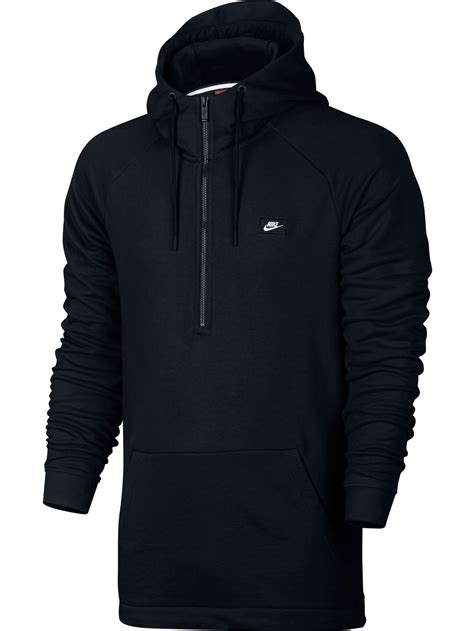 half zip Nike hoodie